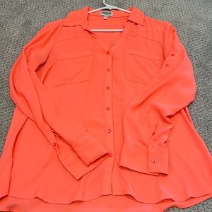 Hot pink/coral Express Portofino shirt